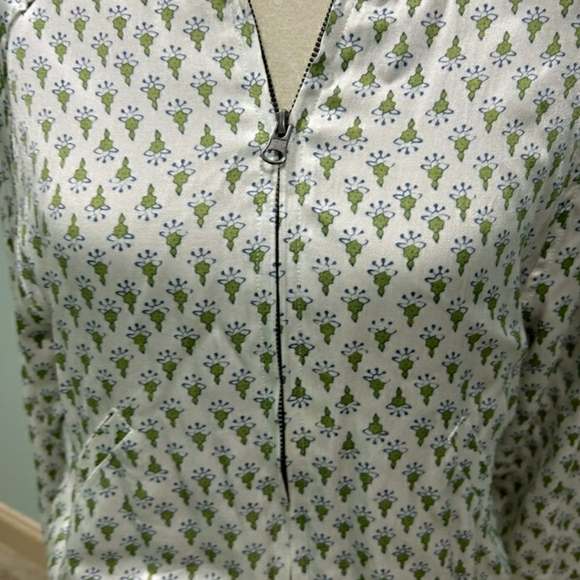 TINY EDITIONS For Anthropology | Silk Embroidered Bomber Jacket | Size Small - Picture 9 of 14